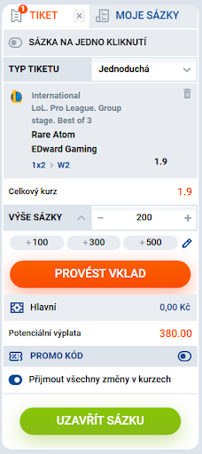 Sázení na kybernetické sporty na MostBet